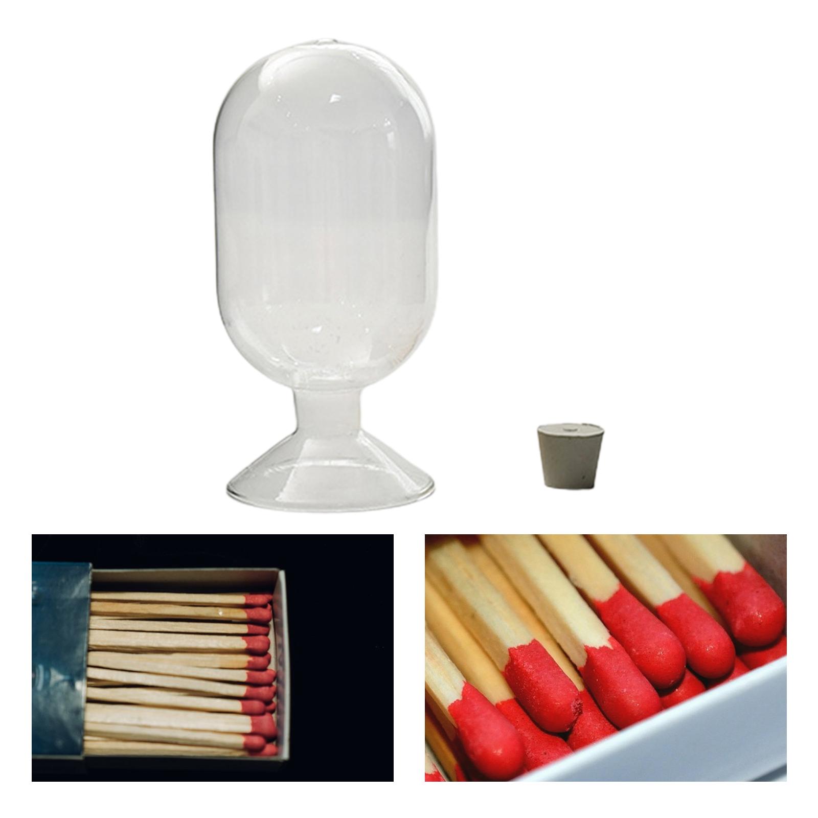 Candle Supplies Glass Jars - 多機能収納ガラスボトル,ジャー,キャンドル用品,ベッドルーム,小