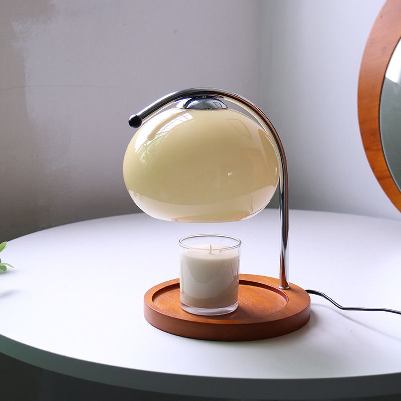 風の中世ガラステーブルランプ、アロマセラピーのろうそく立て、 - Candle Supplies Glass Jars のレビューと価格