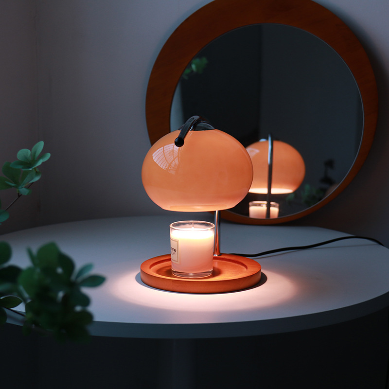 風の中世ガラステーブルランプ、アロマセラピーのろうそく立て、 - Candle Supplies Glass Jars のレビューと価格