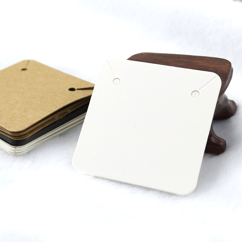 ジュエリー作り,ネックレス,イヤリング,リング,装飾用の空白 - Kraft Hang Tag のレビューと価格