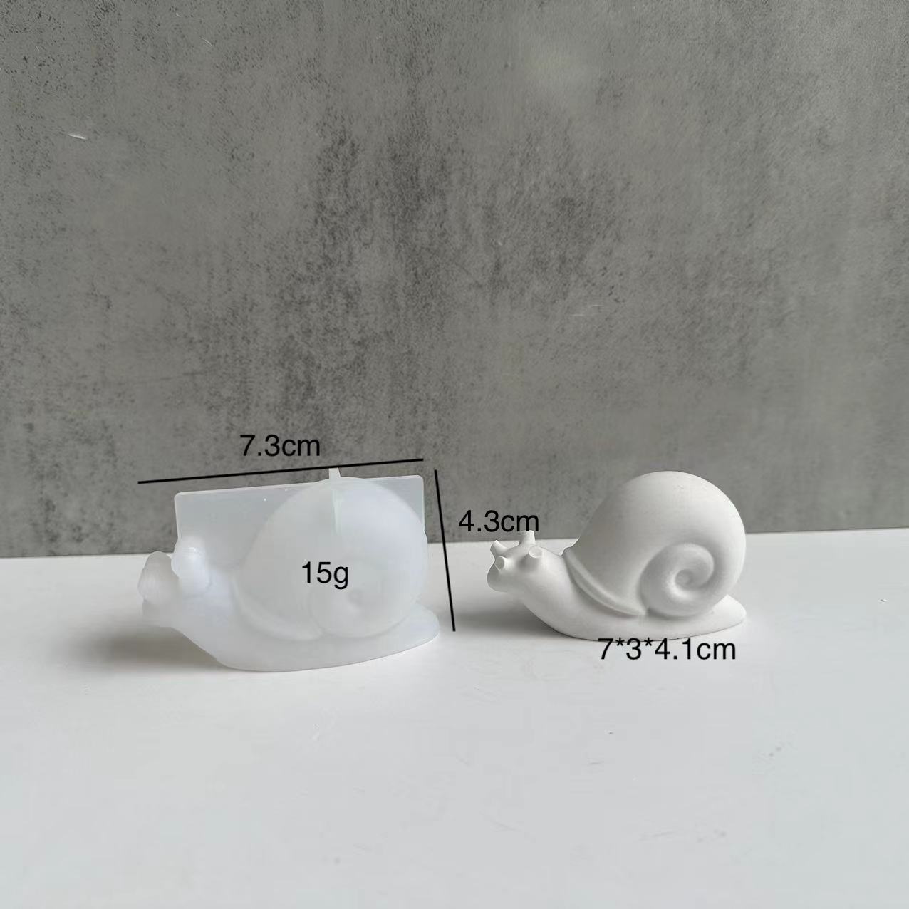 カタツムリ動物シリコーン型 DIY アロマキャンドル石鹸石膏 - Candle Supplies Shop のレビューと価格