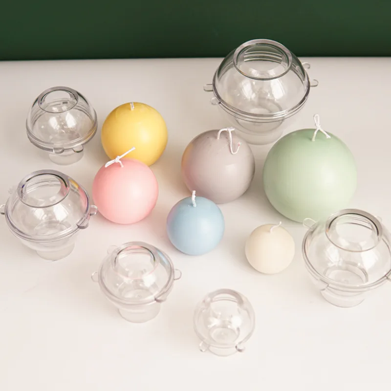 5-8 センチメートル球状キャンドルプラスチック金型家の装飾 - Candle Supplies Shop のレビューと価格