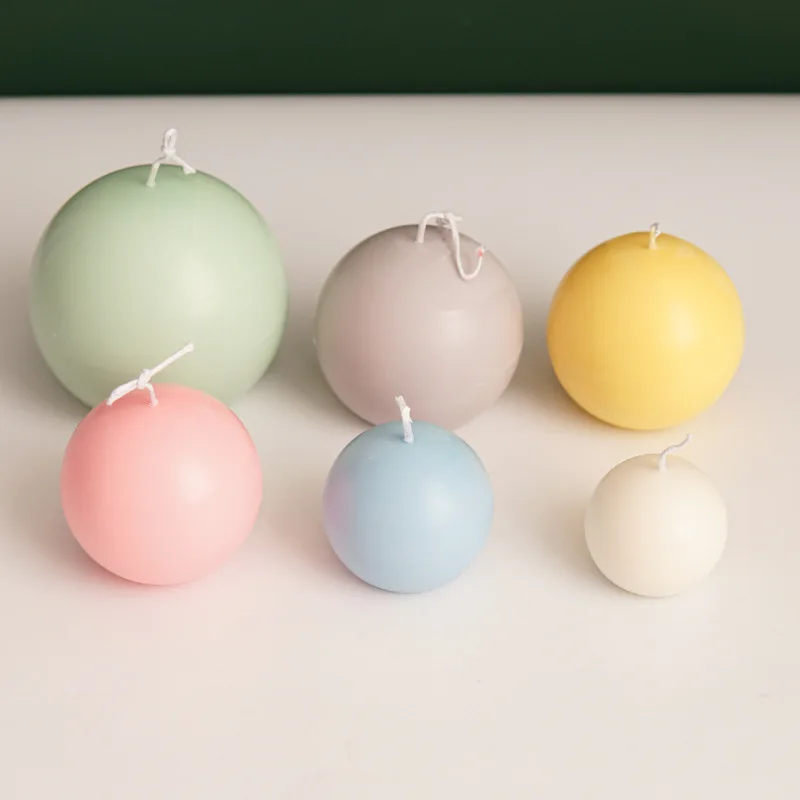 5-8 センチメートル球状キャンドルプラスチック金型家の装飾 - Candle Supplies Shop のレビューと価格