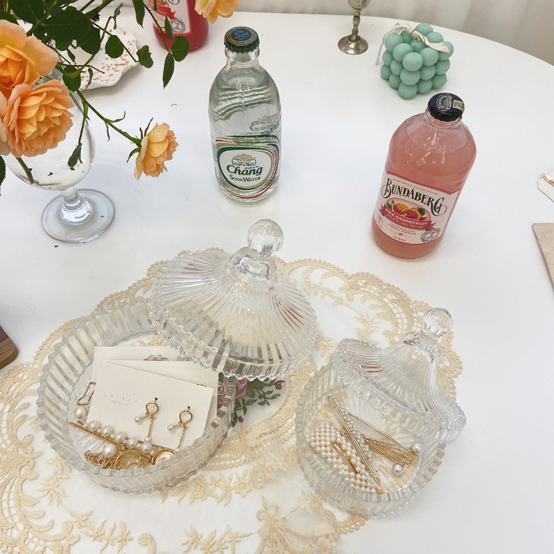 透明キャンドルガラス瓶蓋付きユルトガラス瓶ウェディングキャン - Candle Supplies Glass Jars のレビューと価格