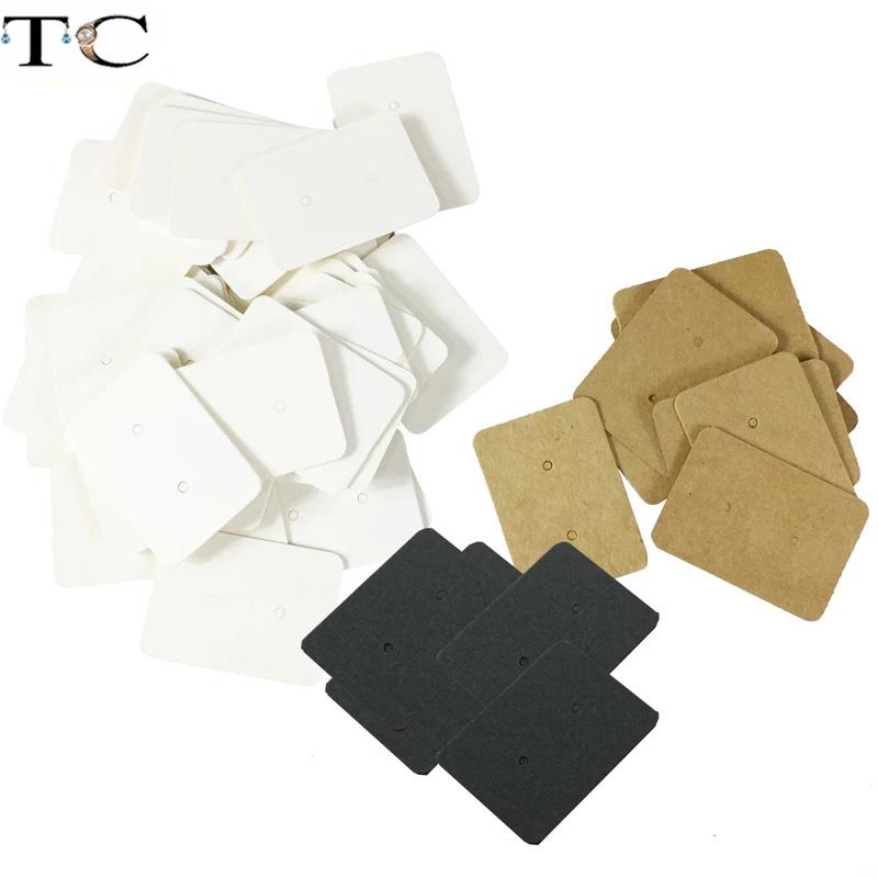 クラフト紙のイヤースタッド,ジュエリー表示,カード,ネックレ - Kraft Hang Tag のレビューと価格