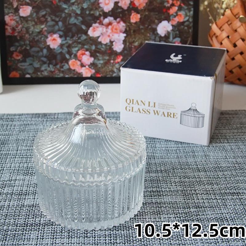 家のためのフランスのガラスのキャンドル,家のための芸術的なキ - Candle Supplies Glass Jars のレビューと価格