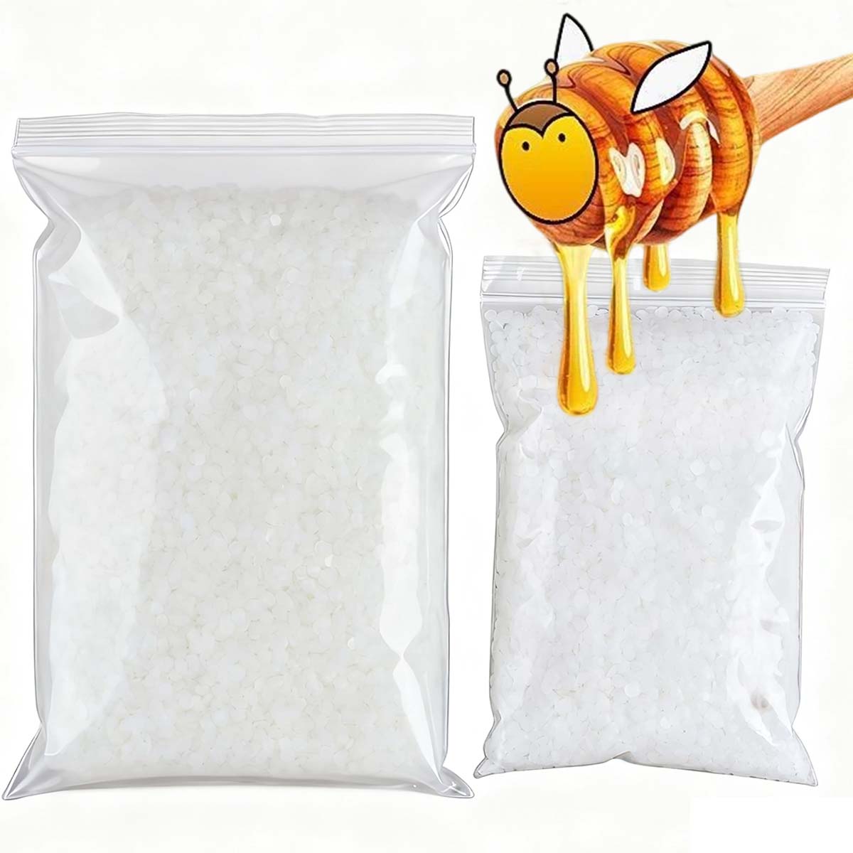 200g-1000g 白蜜蝋 純天然粒状 香り付きキャンドル - Candle Supplies Shop のレビューと価格
