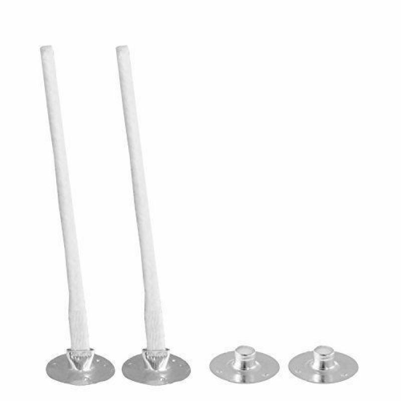 500 個キャンドル芯金属サステナータブホルダー手作り DI - Candle Supplies Shop のレビューと価格