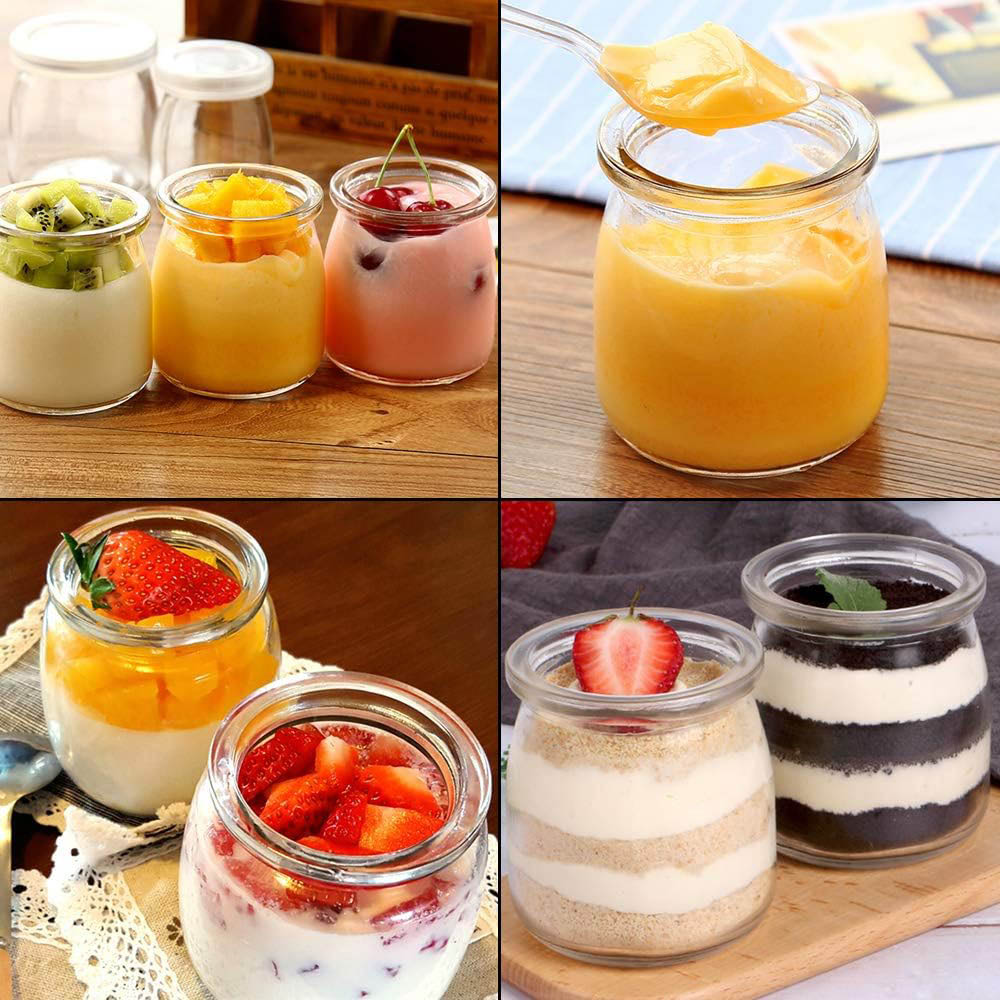 200ml空キャンドルジャー（7オンス）、コルク蓋付き小型ガ - Candle Supplies Glass Jars のレビューと価格